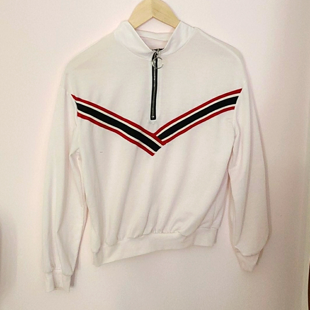 White/Red/Blue  Sweatshirt